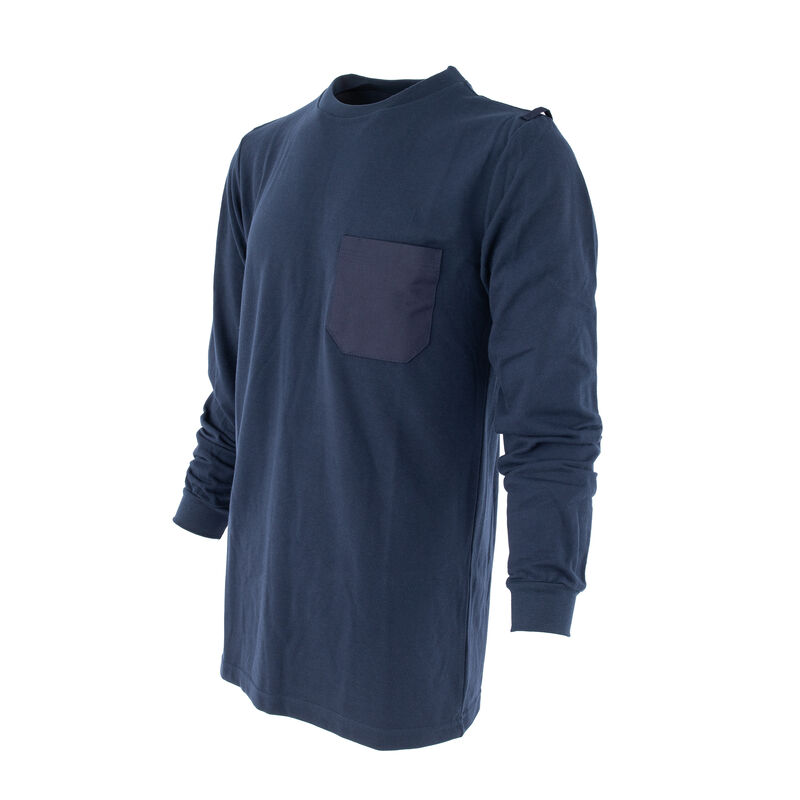 Dutch Navy Blue Crewneck Long Sleeve Shirt | Issued, , large image number 2